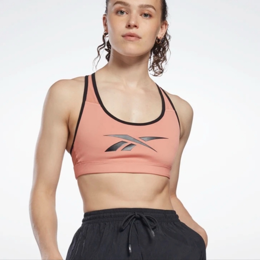 Reebok Women's Peach Sports Bra